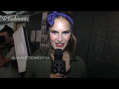 Alexis Mabille S/S 2014 BACKSTAGE | Dev "Kiss My Lips" | Paris Fashion Week PFW | FashionTV