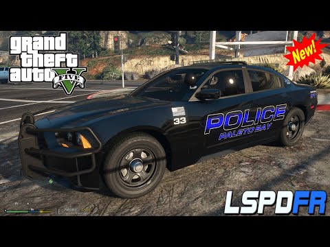 GTA 5 Mods - NEW - Paleto Bay Police Dodge Charger - LSPDFR