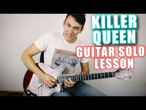 Killer Queen Solo | Learn Brian May's ICONIC Guitar Parts (All Sections!)