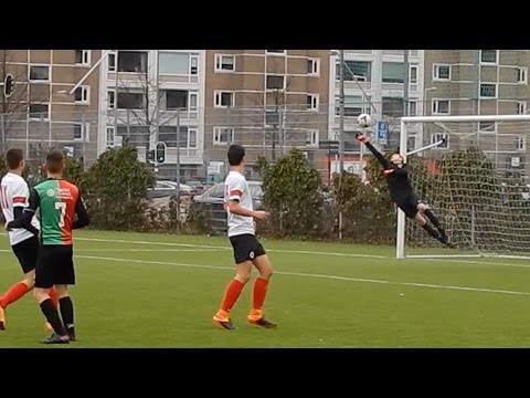 Carlito save AFC C1 vs NEC C1 19-03-2016