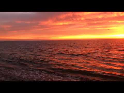 Sonnenaufgang auf Sylt:       Meeresrauschen der Nordsee mit den zauberhaften Farben der Natur