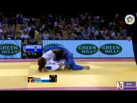 Judo 2013 Grand Prix Rijeka: Kraeh (GER) - Heylen (BEL) [-52kg] final