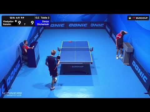 09:30 Vladyslav Kaluhin - Denys Shcherbak 20.07.2023 TT Euro.Cup Ukraine Star. Table 3