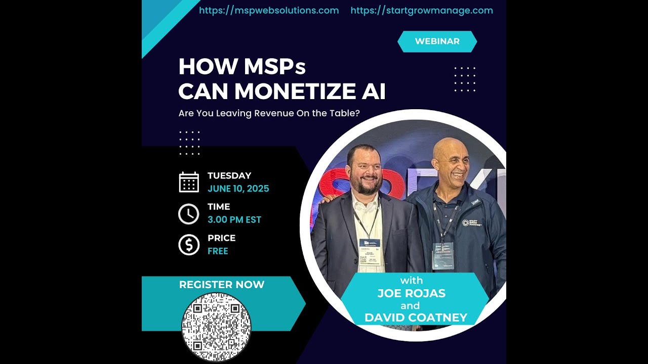How MSPs Can Monetize AI- WEBINAR