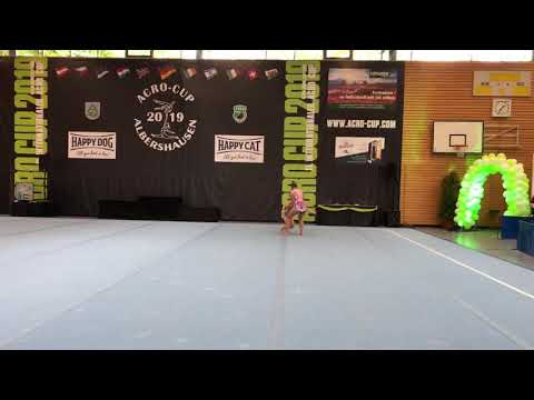 Acro Cup Albershausen Sportakrobatik Carlotta Hansen / Nikoletta Grimekis