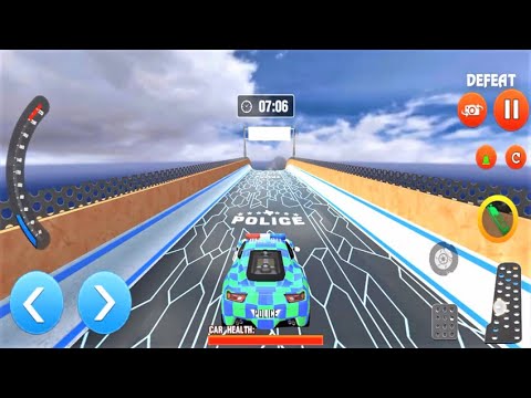 Police Ramp Car Stunts GT Racing Car Stunts Game - Impossible Tracks Drive - Android GamePlay#2