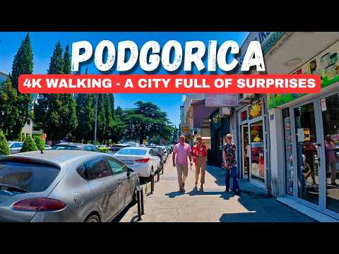 MONTENEGRO Full Walking Tour – Complete City Experience 🇲🇪 (PODGORICA)