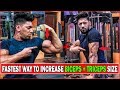 Complete BICEPS + TRICEPS Workout (home/gym) | Beginners Arms Exercise