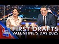 First Drafts Happy Valentine S Day With Evie McGee Colbert