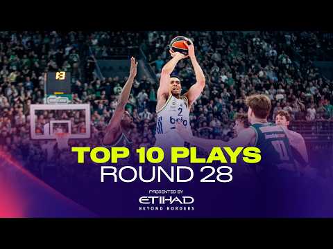 Top 10 Plays | BLOCKS EVERYWHERE & A GAME-WINNNER | Round 28 | EuroLeague Basketball 2025-26