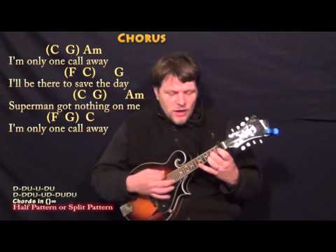 One Call Away (Charlie Puth) Mandolin Cover Lesson with Chords/Lyrics - Capo 1st