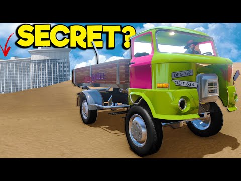 3000HP DIESEL ENGINE & I Found a Big SECRET Building in The Long Drive Mod!