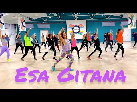 Esa Gitana Zumba - Pakito el Nely Coreografía por María Carvajal #zumba #gitana #flamenco