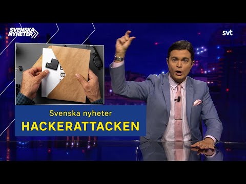 Video trailer för Svenska nyheter - Hackerattacken