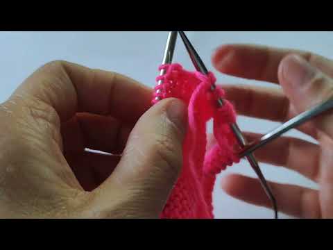 Shadow Wrap - Technik - Stricken - kurz und knapp gezeigt