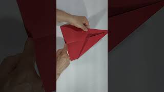 Dobradura, Como fazer um Avião de Papel que voa muito bem #shorts