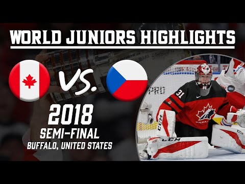 Canada vs. Czech Republic | 2018 WJC Semi-Final | Highlights