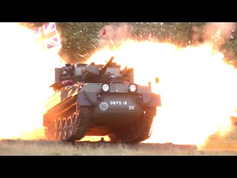 CVRT Scorpion Jump & Explosion - Slow Motion