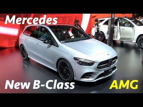 New Mercedes B-Class 2019 first look in 4K - AMG package