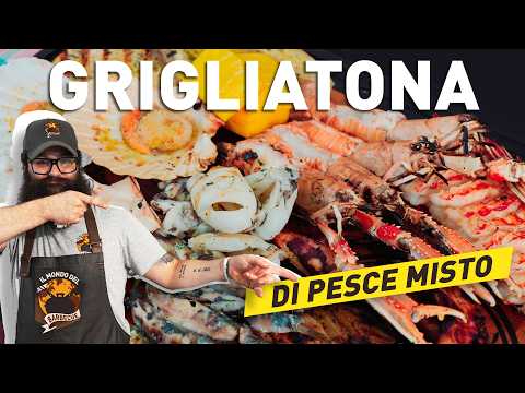 Grigliata mista di pesce - Le ricette con Chef Alex - Il Mondo del Barbecue – BBQ a gas Brabura