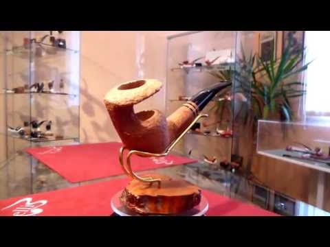 Pipa in radica modello fumasigaro - www.paronellipipe.it