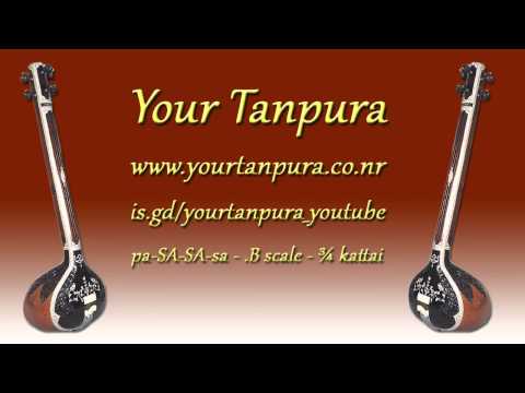 Your Tanpura - .B Scale - 0.75 kattai