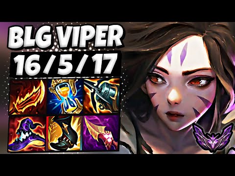 Kai'Sa vs Aphelios ADC [ BLG Viper ] Patch 25.24 Ranked Korea ✅
