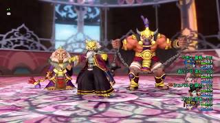 【ドラクエ10】帝国三将軍　初日討伐　まも魔戦踊り賢者構成　2分31秒　賢者視点