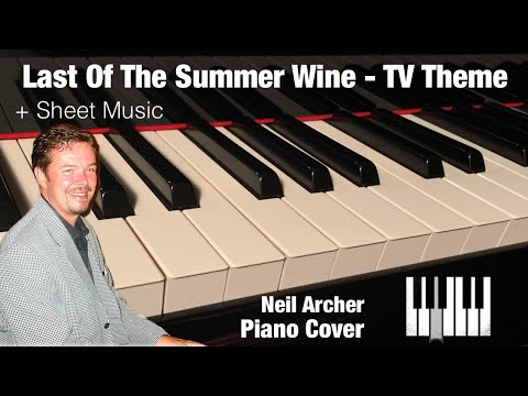 Last Of The Summer Wine - TV Theme Intro (UK) - Piano Cover + Sheet Music