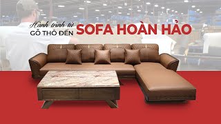 Quy trình sản xuất sofa tại Adora