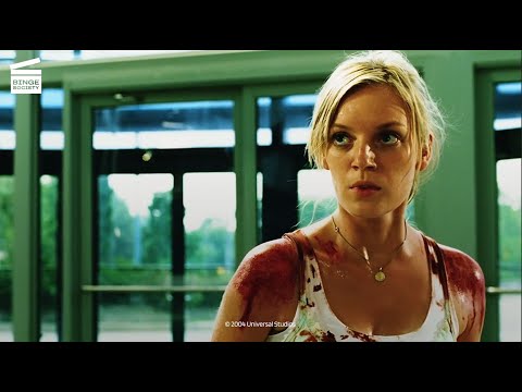 Dawn of the Dead: Battle with a zombified janitor HD CLIP