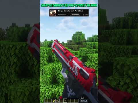Minecraft Gun Mods ! #1 #shorts #minecraft