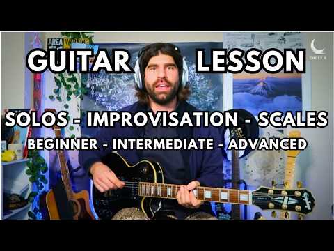 I'm back! With a GUITAR LESSON for everyone! Plus backing track!