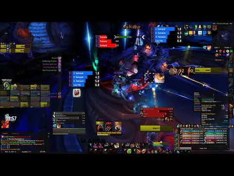 Synergie vs Mythic Za'qul (Feral druid PoV)