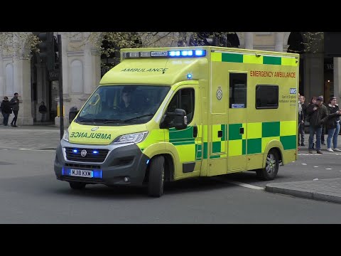 [New Fiat ambulance] Ambulances and Urgent Care Paramedics responding in London
