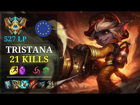 Tristana Top vs Gnar - 21 kills - S04 Broken Blade EUW Challenger (527 LP) Patch 11.5