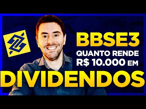 BBSE3: quanto rende R$ 10.000 em DIVIDENDOS nas ações da BB Seguridade?