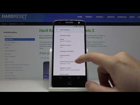 How to Check Phone Specification in MOTOROLA Moto Z – Find Phone Info