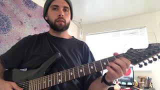 Dirty Projectors - Zombie Conquerer guitar cover