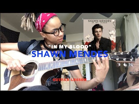 Shawn Mendes [In my Blood] (INTERMEDIATE-Guitar Lesson)