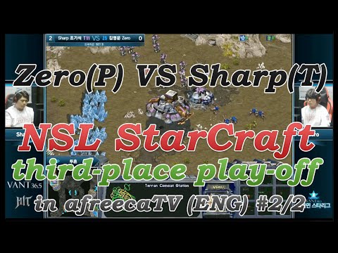 [StarCraft League] Third place playoff  Zero(Z) vs Sharp(T) #2/2  [AfreecaTV]
