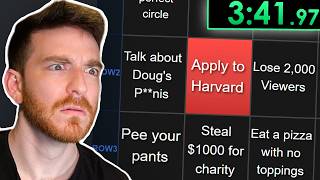 I let Twitch Chat fill a Bingo Board - now we race to beat it.