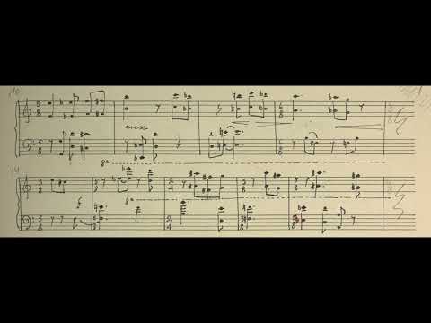Juan Lemann - Variations for Piano (1962)