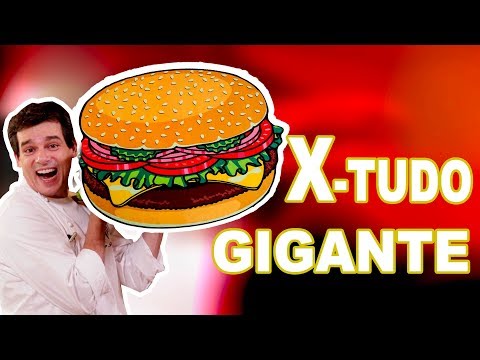 TENTEI FAZER UM X-TUDO DE PADARIA GIGANTE!!!