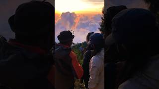 Download lagu Hiking | Sunset Di Atas Awan Dari Camp Edelweis G. Agung #youtubeshorts #shorts #hiking mp3