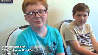 Ben & Sam Gersch: A Sound Education August 2015 Students of the Month