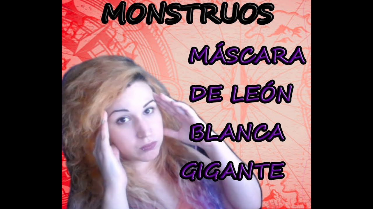 Máscara de león blanca gigante - monstruos tomo aventurero Anikka - Lost Ark