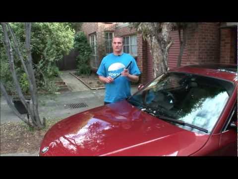 Wipertech TrueFit Aeroflex - How to install Pinch Tab wiper blades