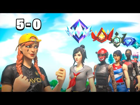 Can a PRO PLAYER beat all FORTNITE RANKS 5-0?