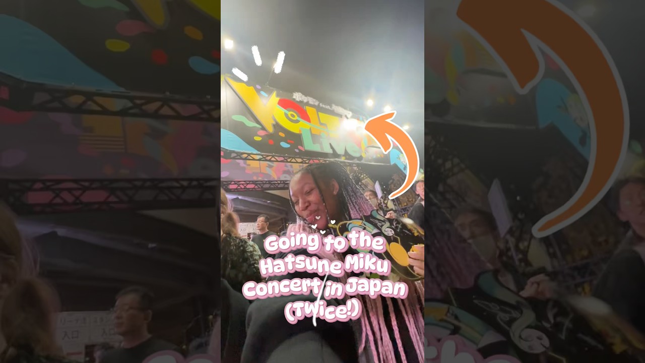 I Went to the Hatsune Miku Concert in Japan… Twice 👀🎤
